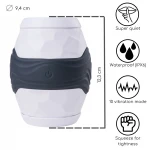 Desirel Grip Master - szorító maszturbátor férfiaknak (szürke)
