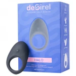 Desirel Halo - App-vezérelt vibrációs péniszgyűrű (fekete)