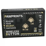 DG-LAB PawPrints - vezeték nélküli szenzorgomb (fekete) - 2 db