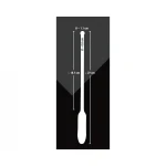 You2Toys DILATOR - fekete szilikon, vibrációs húgycső dilátor (8-11 mm)