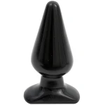 Doc Johnson fekete anál plug - classic, nagy (14,5 cm)