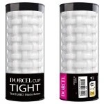 Dorcel Cup Tight - gyöngyös csatornájú maszturbátor férfiaknak (fehér)