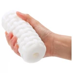 Dorcel Cup Tight - gyöngyös csatornájú maszturbátor férfiaknak (fehér)
