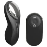 Dorcel Discreet Vibe + - akkus, rádiós csiklóizgató vibrátor (fekete)