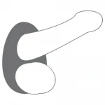 Dorcel Liquid-soft Teardrop - puha szilikon péniszgyűrű (szürke)