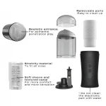 Dorcel Thrust Blow - akkus, lökő maszturbátor férfiaknak (fekete)