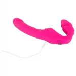You2Toys Double2Teaser - felcsatolható vibrátor pánt nélkül (pink)