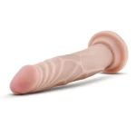 Dr. Skin 7,5 - natúr tapadókorongos, élethű dildó (19 cm)