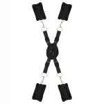 Dreamtoys Blaze - ágyrögzítő kötözőszett (fekete)