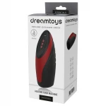 Dreamtoys Essentials - szívó-vibráló maszturbátor (fekete)