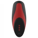 Dreamtoys Essentials - szívó-vibráló maszturbátor (fekete)