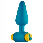 Dreamtoys Love Signal - vibráló anál plug (kék)