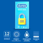 Durex Extra Safe - biztonságos óvszer (12 db)