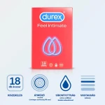 Durex Feel Intimate - vékonyfalú óvszer (18 db)