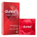 Durex Feel Thin - élethű érzés óvszer csomag (2 × 12 db)