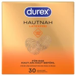 Durex Hautnah - latexmentes óvszer nagy csomag (30 db)