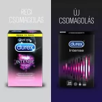 Durex Intense - bordázott és pontozott óvszer (16 db)