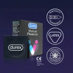 Durex Mutual Pleasure - késleltető óvszer (3 db)
