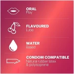 Durex Cherry - cseresznyés ízű vízbázisú síkosító (50 ml)