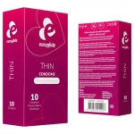 EasyGlide Ultra Thin - extra vékony óvszer élethű érzéssel (10 db)