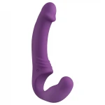 EasyToys - akkus, felcsatolható vibrátor tartópánt nélkül (lila)