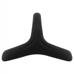 EasyToys Desire Ring - rugalmas pénisz- és heregyűrű (fekete)