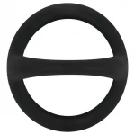 EasyToys Desire Ring - rugalmas pénisz- és heregyűrű (fekete)
