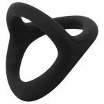 EasyToys Desire Ring - rugalmas pénisz- és heregyűrű (fekete)