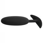 EasyToys Heavy Fulfiller - 54 g-os anál plug - kicsi (fekete)