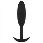 EasyToys Heavy Fulfiller - 54 g-os anál plug - kicsi (fekete)