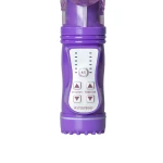 EasyToys Butterfly - forgó-lökő vibrátor (lila)