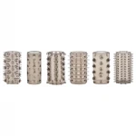 EasyToys Penis Sleeve - szürke péniszköpeny szett vastagításhoz (6 db)