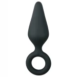 EasyToys Pointy Plug S - anál plug (fekete) - kicsi