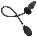 EasyToys - pumpálható anál plug (fekete)