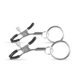 EasyToys Small Ring - gyűrűs bimbócsipesz, BDSM kiegészítő (2 db)