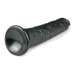 EasyToys - tapadókorongos extra nagy dildó (28,5 cm, fekete)