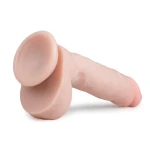 EasyToys - tapadókorongos, herés dildó (22,5 cm, testszínű)
