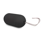 EasyToys - hordható távirányítós vibrotojás (fekete)