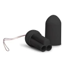 EasyToys - hordható távirányítós vibrotojás (fekete)