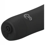 EasyToys Velvet Vibe - akkus rúd vibrátor (fekete)