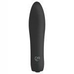 EasyToys Velvet Vibe - akkus rúd vibrátor (fekete)