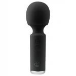 EasyToys Wonder Wand - akkus, mini masszírozó vibrátor (fekete)
