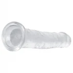 EasyToys - zselés dildó - 16 cm (átlátszó)