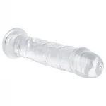EasyToys - zselés dildó - 18 cm (átlátszó)