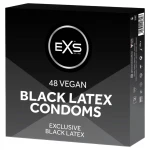 EXS Black - fekete óvszer (48 db)