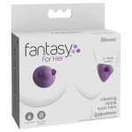 Fantasy For Her vibrációs mellbimbó-szívó pár (lila)