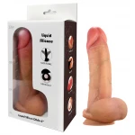 FeelSkin - natúr ultra realisztikus herés dildó (16 cm)
