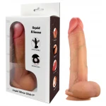FeelSkin - natúr ultra realisztikus herés dildó (23 cm)