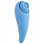 FEELZTOYS Femmegasm - akkus 2in1 csiklóizgató és G-pont vibrátor (kék)