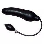 You2Toys - latex pumpálható análtágító (fekete, nagy)